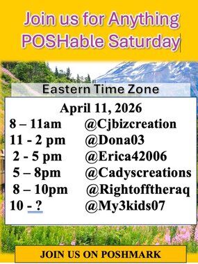 MzTeech Anything POSHable Saturday Share Show Train